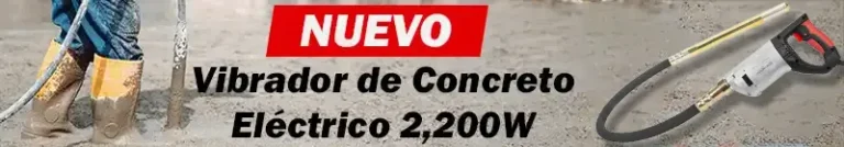 banner vibrador electrico 2000w tipo barreno para concreto en guatemala ferromaya