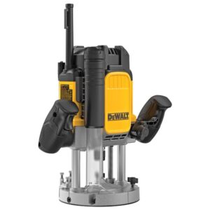 03 router rebajadora para madera dewalt industrial de 3hp de columna dwe625