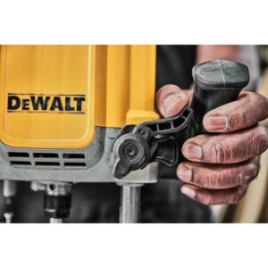 05 router rebajadora para madera dewalt industrial de 3hp de columna dwe625