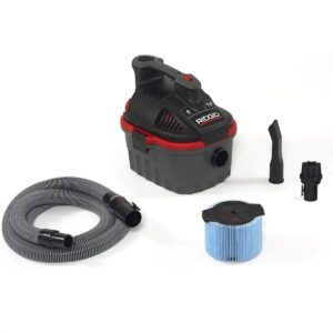 01 Aspiradora Sopladora portatil RIDGID de 4 Galones 5 HP NXT 4000RV