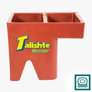 pila talishte lavadero ala derecha color terracota plastica