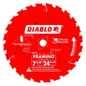 disco para sierra circular diablo trackingpoint de 7-1/4" 24 dientes carburo ferromaya quetzeltenango guatemala