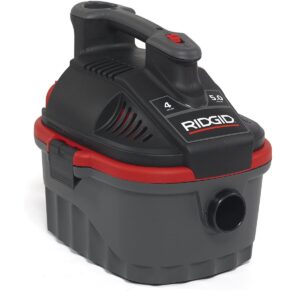 02 Aspiradora Sopladora portatil RIDGID de 4 Galones 5 HP NXT 4000RV