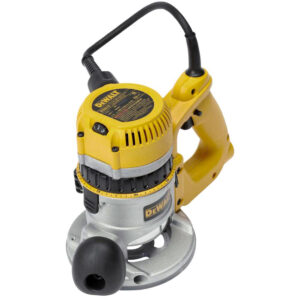 02 router rebajadora rebordeadora dewalt para madera con mango tipo d 2-1-4 HP dw618D