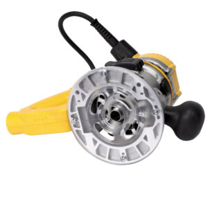04 router rebajadora rebordeadora dewalt para madera con mango tipo d 2-1-4 HP dw618D