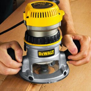 06 router dewalt rebajadora para madera dw616