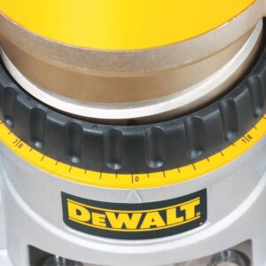 06 router rebajadora rebordeadora dewalt para madera con mango tipo d 2-1-4 HP dw618D