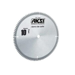 Disco de Sierra Circular AKSI Madera 10" X 60T Dientes de Carburo 118517