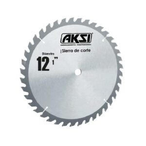 Disco de Sierra Circular AKSI Madera 12" X 40T Dientes de Carburo 118521