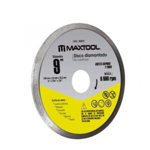 Disco Diamantado MAXTOOL Continuo 9"