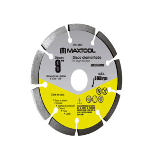 Disco Diamantado MAXTOOL Segmentado 9"