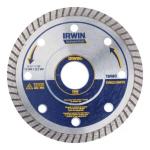 01 Disco Diamantado IRWIN Turbo PORCELANATO de 4-1-2 1778736