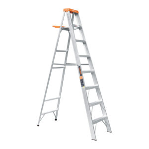 escalera truper aluminio tipo tijera de 8 pies tipo II tipo 2 10337