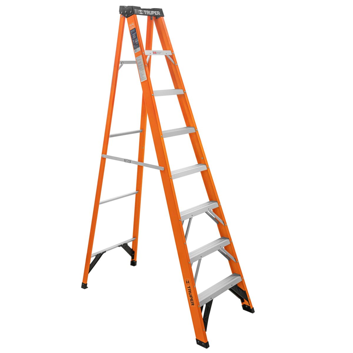 Escalera TRUPER Fibra de Vidrio Tipo Tijera 8' 100227 1 escalera truper fibra de vidrio de 8' tipo tijera 100227 ferromaya quetzaltenango guatemala