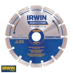 Disco Diamantado IRWIN Segmentado 7"