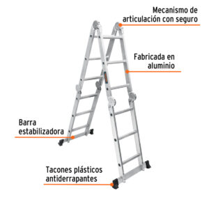 Escalera TRUPER Multifuncion con Andamio 13' 100495