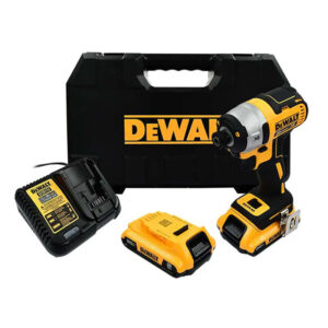 01 Atornillador de impacto dewalt de 1-4 20V MAX XR DCF887D2 con Estuche Plastico