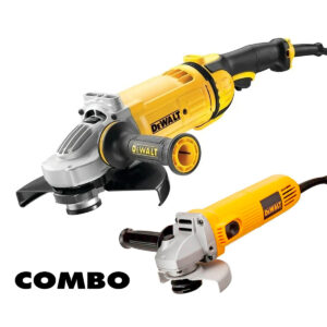 01 Pulidora DEWALT Esmeriladora de 9 2400W DWE4559-B3 y 4 1-2 750W DWE4010-B3
