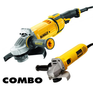 01 Pulidora DEWALT esmeriladora combo de 9 y 4-12 dwe4579-b3 y dwe4010