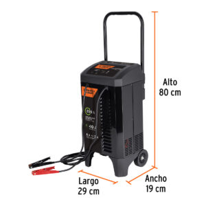 cargador de baterías truper expert de 200A 12v 19589