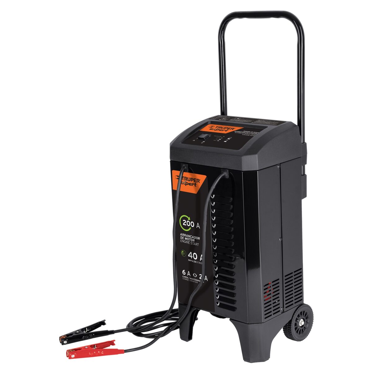 Cargador de Baterías TRUPER Expert con Arrancador 200A 12V 19589 1 cargador de baterías truper expert de 200A 12v 19589