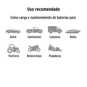 Cargador de Baterías TRUPER Expert con Arrancador 75A 12V 12889