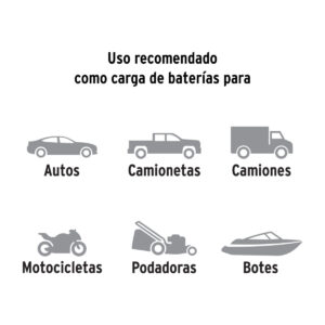 Cargador de Baterías TRUPER Expert con Arrancador 200A 12V 13029