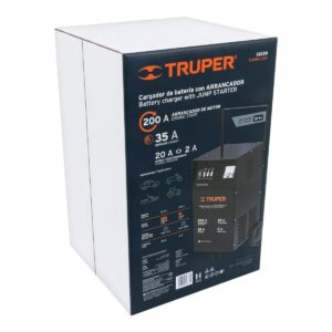 Cargador de Baterías TRUPER Expert con Arrancador 200A 12V 13029