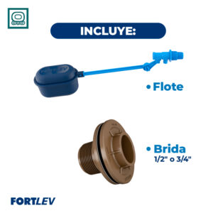 10-deposito accesorios para fortlev flotador y brida salida de agua guatemala