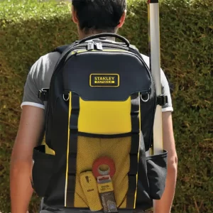 Mochila con Ruedas STANLEY, Mochila para herramientas, Organización de herramientas, Mochila resistente, mochila con Base rígida impermeable, Transporte de herramientas, Mochila compacta, Mochila Stanley FatMax, ferromaya guatemala