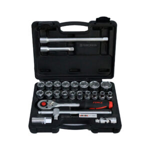 02 Juego de copas de herramientas para mecanica Force 4246B 5 24 piezas con estuche plastico