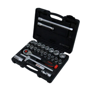 03 Juego de copas de herramientas para mecanica Force 4246B 5 24 piezas con estuche plastico