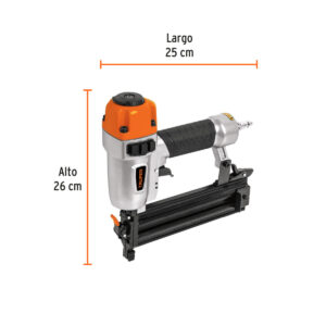 03 clavadora nuematica truper de aire calibre 18 clne-18 2 pulgadas 13180