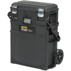 02 caja para herramientas stanley fatmax gabinete movil y mesa de trabajo 4 en 1 020800R