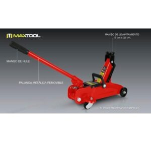 02 tricket lagarto hidraulico para carro maxtool 1.5 toneladas