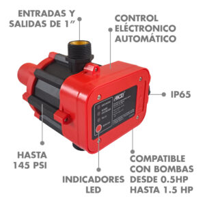 04 control de presion para bomba presurizadora presurizador de agua aksi automatico 191372