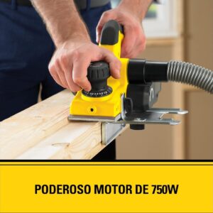06 cepillo stanley para madera portatil 750w electrico stpp7502
