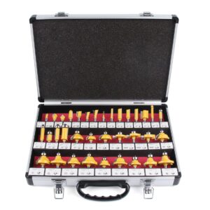 01 juego de cuchillas para router de 35 piezas brocas para router raiz 1-4 con estuche guatemala