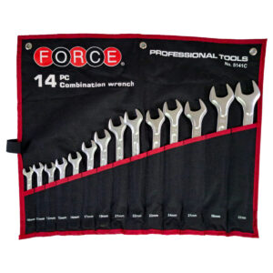 01 juego de llaves combinadas de 14 piezas force 5141c