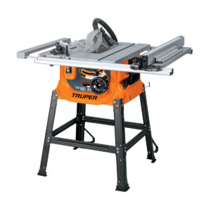 01 sierra de mesa truper sierra de banco 10 pulgadas con mesa extensible extendible y base 1900w 101796