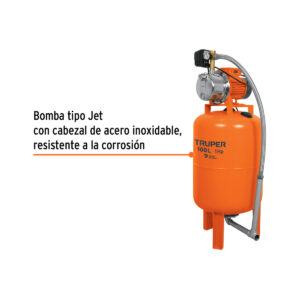 02 bomba truper hidroneumatica truper hidroneumatico 100L 100 L litros 1HP vertical HIDR-1X100