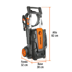 02 hidrolavadora eléctrica truper electrica 2000 psi 2.6hp 2000w 101595