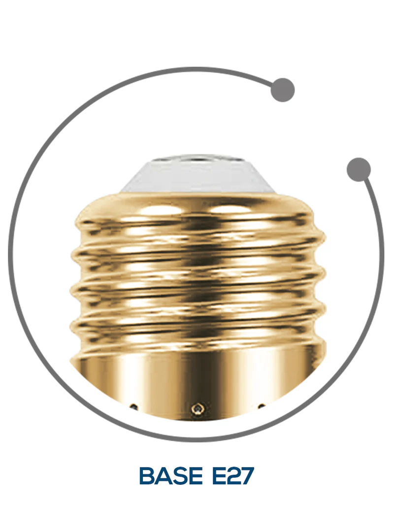 Foco LED estilo Vintage AKSI Decorativo Infiniti 122114 Dimeable Luz Cálida 4 03 e27 base para foco