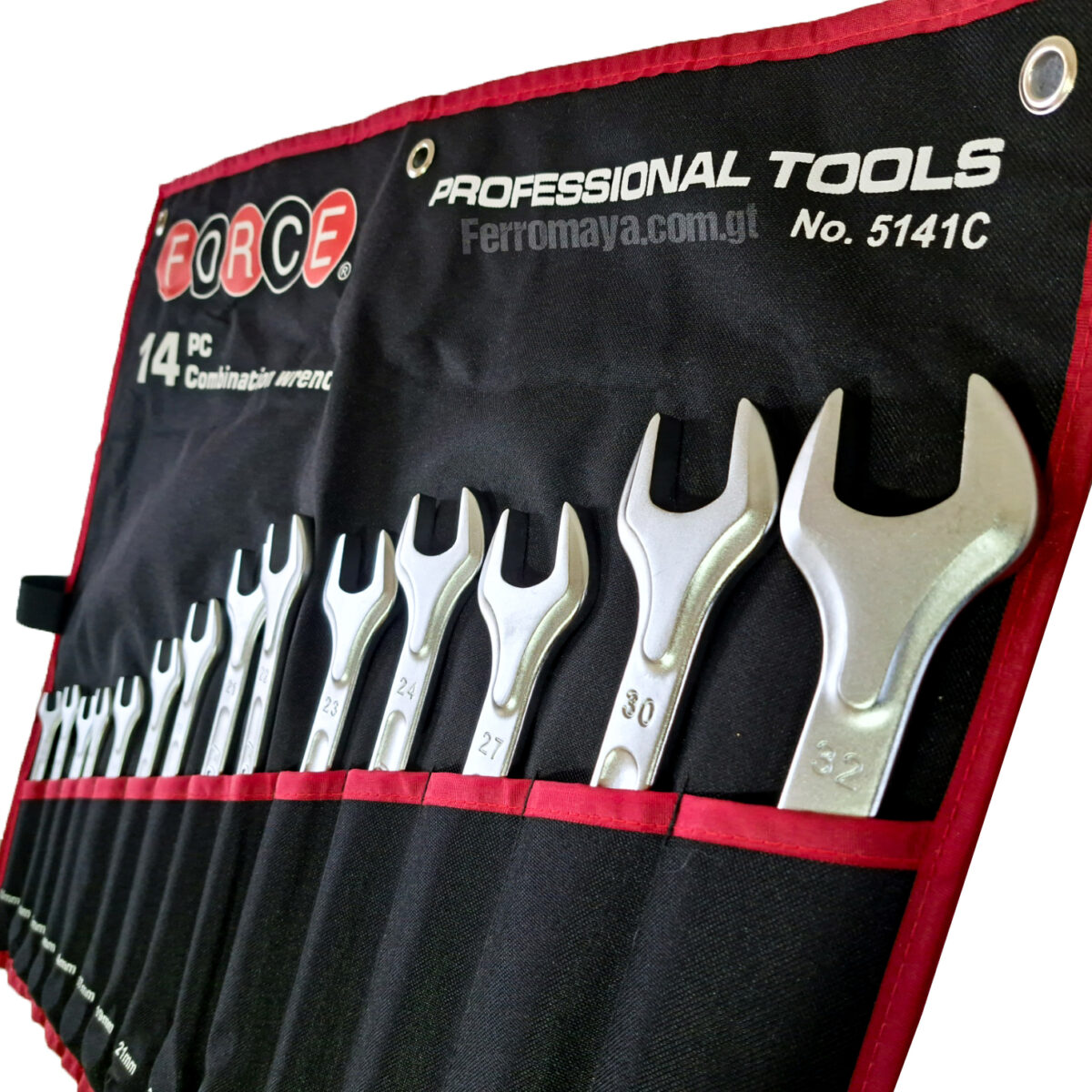 Juego de Llaves Combinadas FORCE Cola y Corona Milimétricas 14 Piezas 5141C 4 03 juego de llaves combinadas de 14 piezas force 5141c
