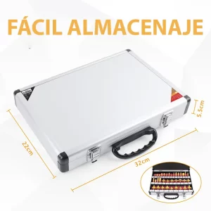 04 juego de cuchillas para router de 35 piezas brocas para router raiz 1-4 con estuche