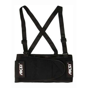 Cinturón de seguridad, Faja lumbar, cinturón con Respaldo anatómico, Levantamiento de cargas pesadas, faja de seguridad, AKSI 107706- 107705, Cinturón para Protección de espalda, Faja de seguridad con Velcro