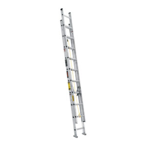 01 Escalera de extension TRUPER de Aluminio 20 pies peldaños 20' tipo III 3 extendible extensible 16027 ESE-20