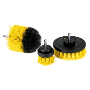 01 cepillos para barreno taladro pretul juego de 3 piezas para limpieza mutiusos automotriz 28152 JCE-3P