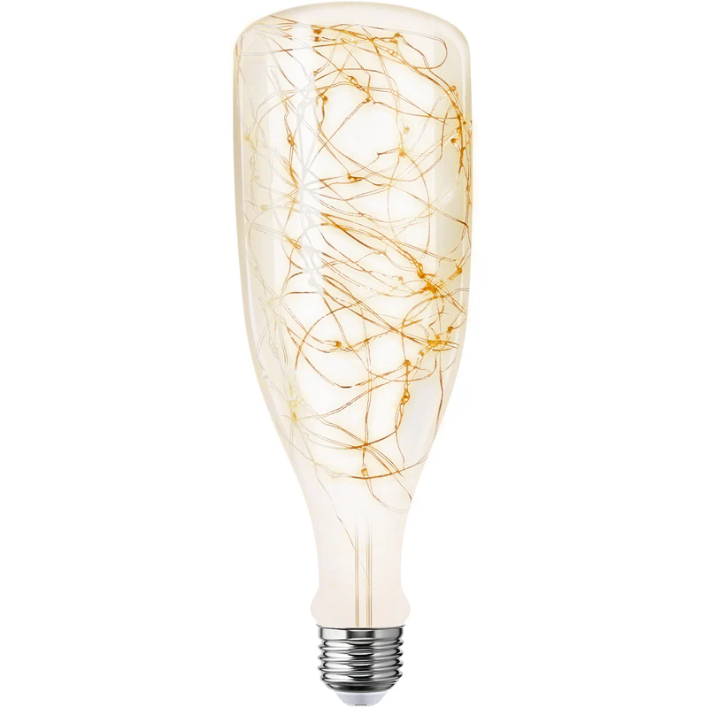 01 foco decorativo vintage aksi luz calida tipo botella para deoración constelacion 122141