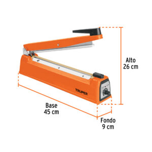 03 selladora de bolsas termica térmica truper para empaque y sellos hermeticos 30 cm centimetros 400w 103220 guatemala